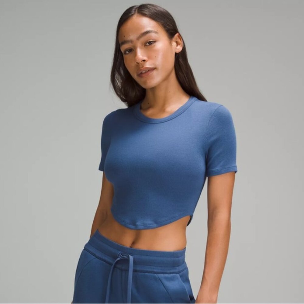 Lululemon Hold Tight Cropped Shirt